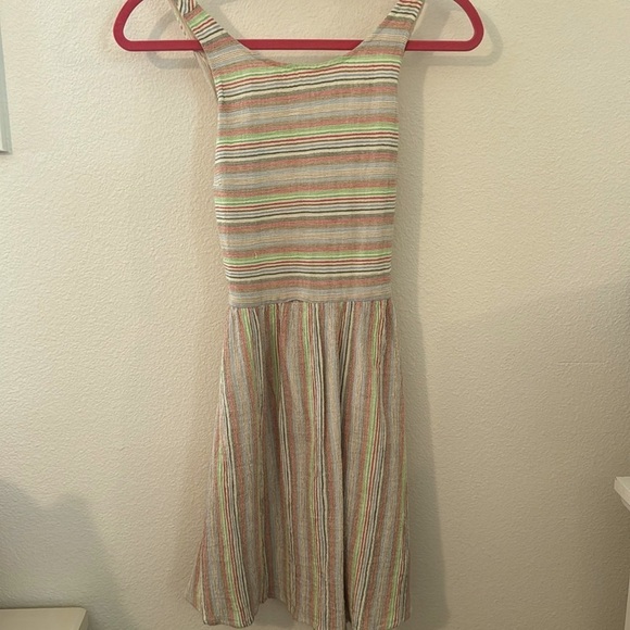 Roxy  Perfect Dress summer sundress crisscross back small - Picture 1 of 4